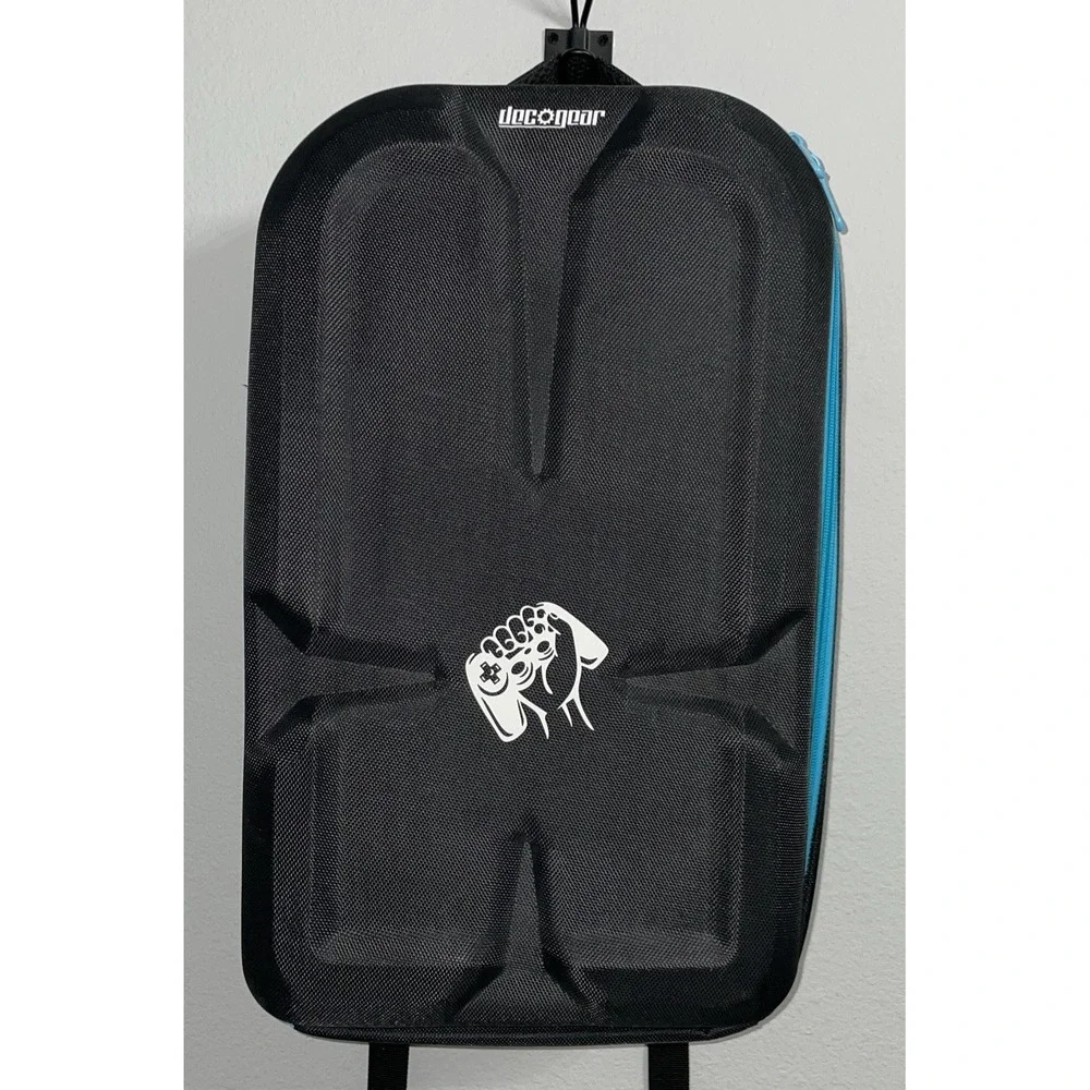 Deco Gear Hardshell Game Console Backpack Travel Bag Travel Carrying Case PS5